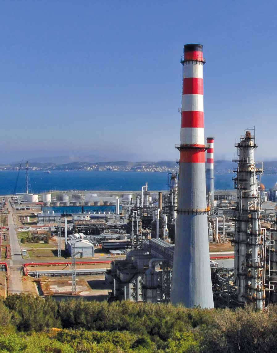 İzmir Rafinerisi 11,0 milyon ton Rafinaj Kapasitesi 7,66 Nelson