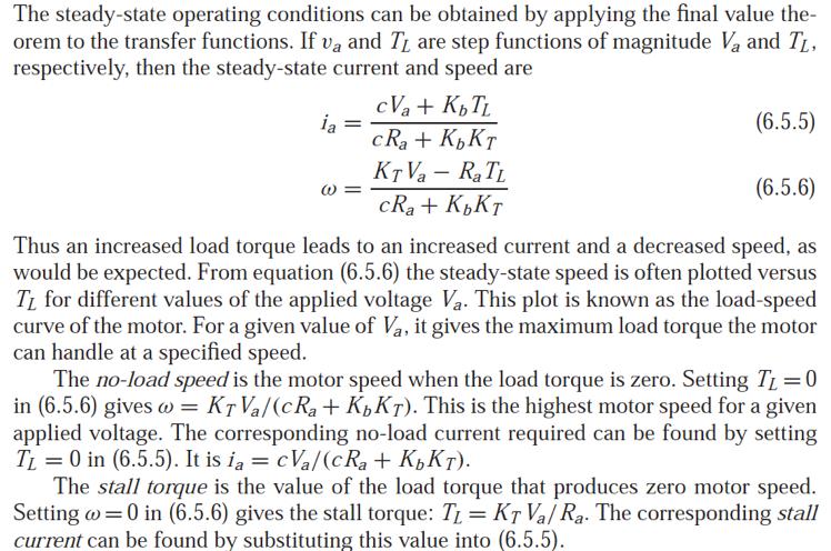 6.6. Motor performansının analizi: Motor