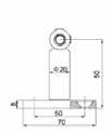 Paslanmaz Çelik AISI304 Satin görünüm HT-7102