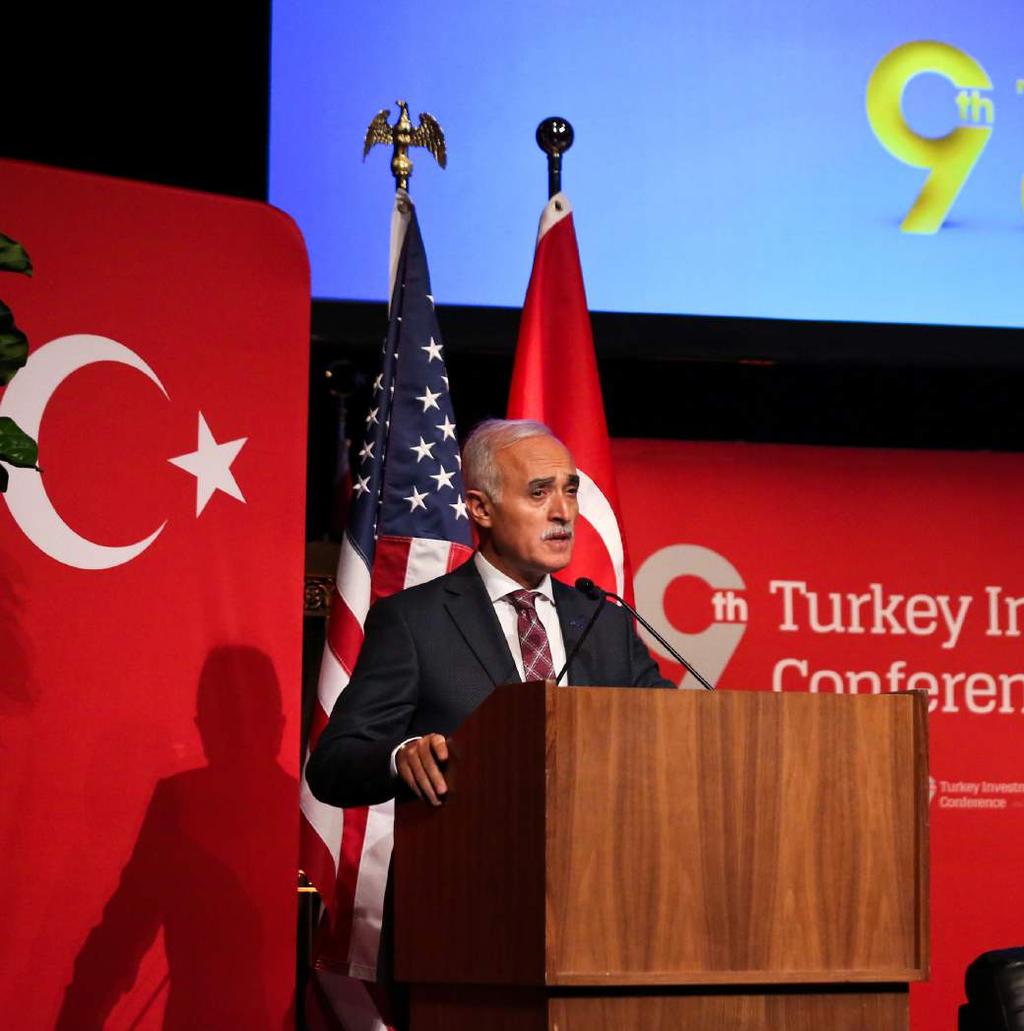 Açılış konuşmasında Türkiye ile ABD arasındaki ticari ilişkilerin önemi hakkında konuşan Dış Ekonomik İlişkiler Kurulu (DEİK) Başkanı Nail Olpak, İş dünyası, işini her gün büyük bir