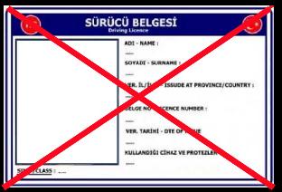 Her aday sınava, sınava giriş belgesinde belirtilen salon ve sırada girmek zorundadır. b) GEÇERLİ KİMLİK BELGELERİNDEN HERHANGİ BİRİ: T.C.