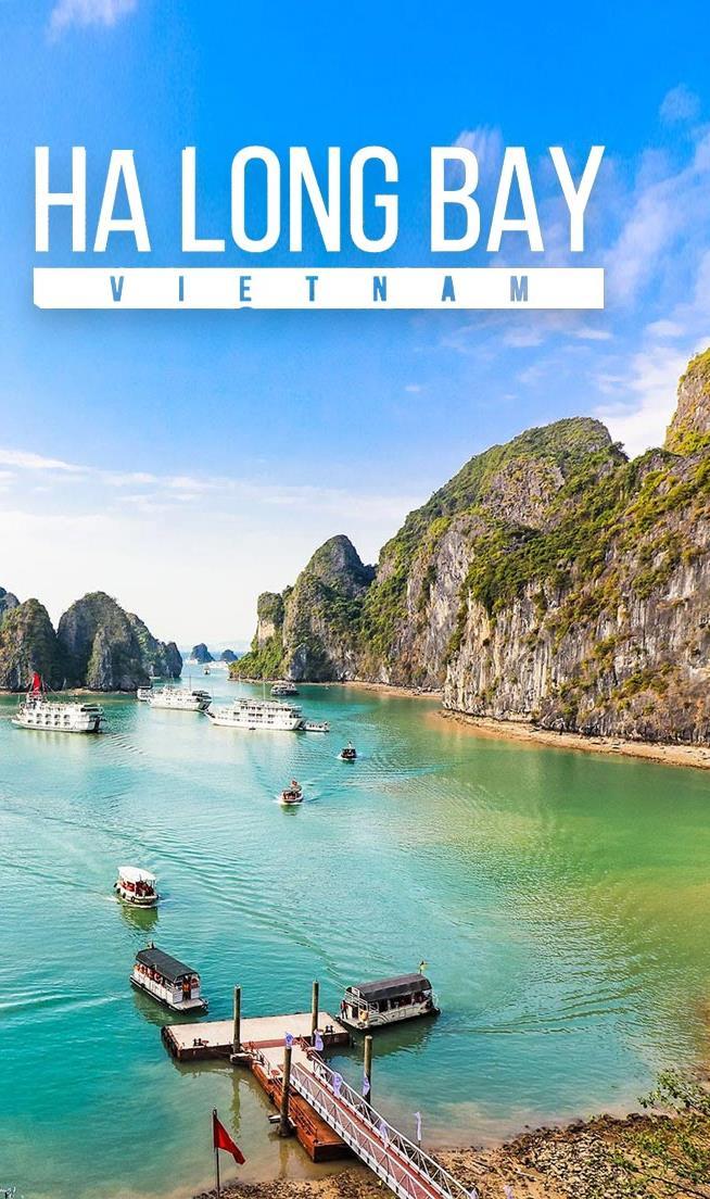 Sağlıklı turizm uygulamaları için örnek çalışma Ha Long Körfezi, Vietnam ASEAN Projesi, 2008 2008 yılında 4,2 milyon ziyaretçi Çalışmalarda atık yönetimi, gıda güvenliği, su kalitesi ve sağlık