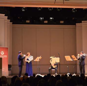 Berlin de Golden Horn Brass Konseri Berlin Yunus Emre Enstitüsü katkılarıyla düzenlenen Batı müziğinin Türk ezgileriyle bütünleştiği Golden Horn Brass