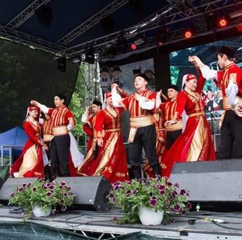 Bükreş te Etnorama Azınlıklar Festivali Bükreş Yunus Emre Enstitüsü, Romanya daki azınlıklar festivali ETNORAMA ya katıldı.