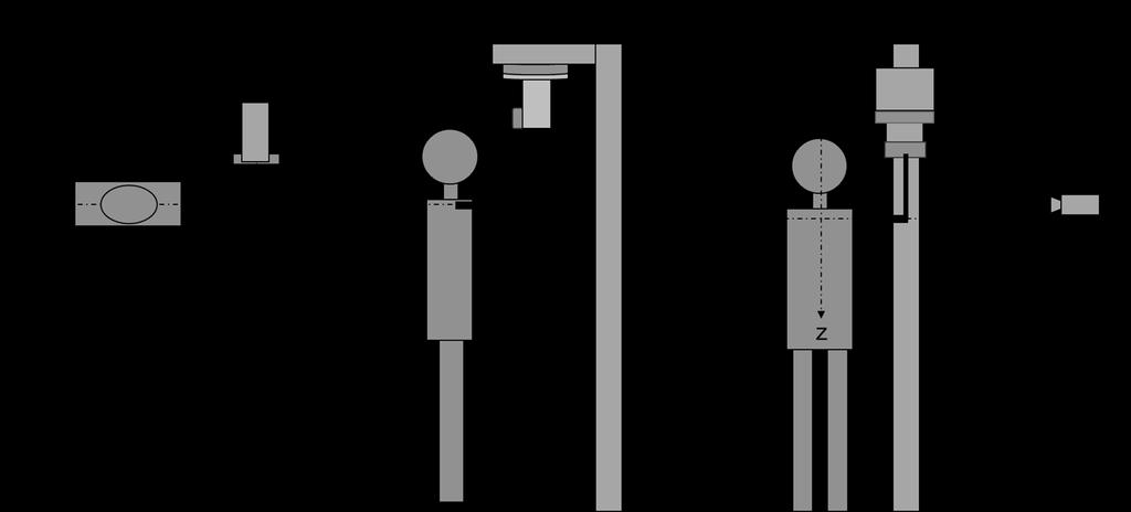 41 Şekil 3.7. Standart test başlangıç pozisyonu. Çalışma testleri dört farklı tutamak derinliğinde ve üç farklı tutuş tekniği (açık tutuş, yarı kapalı tutuş, tam kapalı tutuş) ile yapılmıştır.