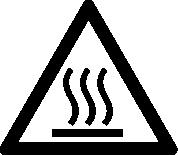 İşletme 8.1 Çalışma sırasında güvenlik uyarıları İKAZ Sıcak yüzeylerden kaynaklanan yanma tehlikesi İşletme esnasında bazı makine parçaları sıcak olur.