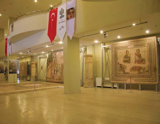 82 Aktüel / Aktuel The largest mosaic museum in the world Gaziantep Mozaic Museum Dünyan n en büyük mozaik müzesi Gaziantep Mozaik Müzesi Gaziantep Mozaik Müzesi, aç ld Temmuz 2005 ten bu yana sadece