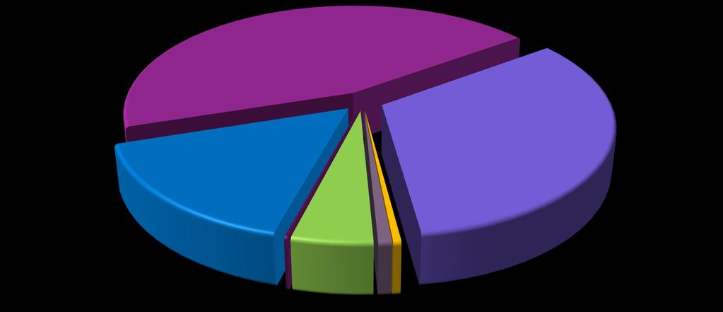 109 YABANCI UYRUKLU ÖĞRENCİLERİN BÖLGESEL DAĞILIMLARI Asya 44,94% Avrupa 33,07% Afrika 15,78% Okyanusya 0,16% K.K.T.