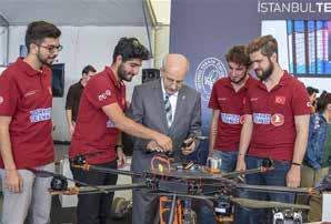 Dünyanın dört bir yanından 5000 Takım Türkiye tarihinin en büyük ödüllü teknoloji yarışmalarından olan Dünya Drone Şampiyonası, Hackİstanbul, Hackathon, İHA-İKA, Su Altı, Robotik Fetih, Sürü