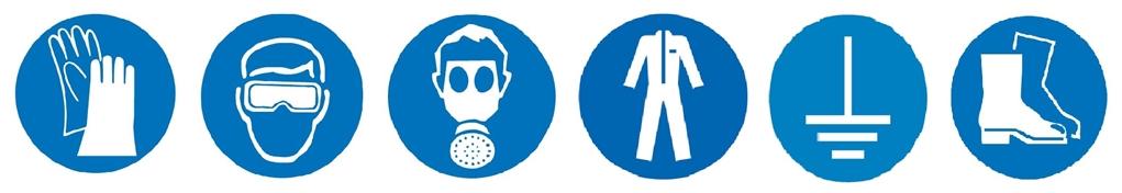 8.2.2 Kişisel Koruyucu Donanım Solunum Sistemini Koruma: Ürün buharı ile çalışılacak ortamlarda uygun ve onaylı koruyucu gaz maskesi kullanılmalıdır.