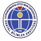 KSÜ SOSYAL BİLİMLER ENSTİTÜSÜ 2017-2018 EĞİTİM ÖĞRETİM YILI YAZ DÖNEMİ TEZSİZ YÜKSEK LİSANS BAŞVURU SONUÇLARI TEZSİZ YÜKSEK LİSANS (2.