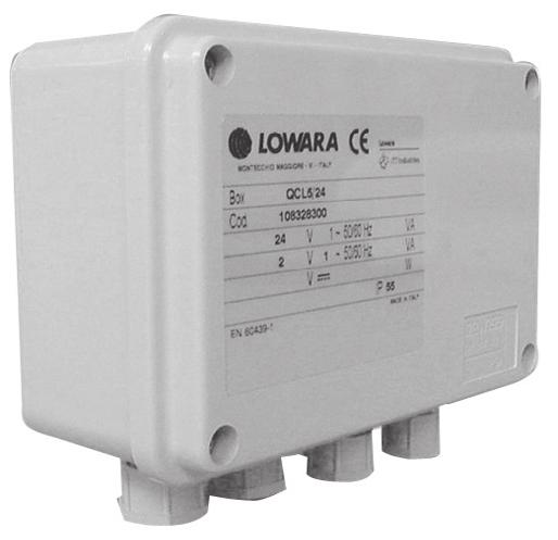 Control box Seviye Kontrol Paneli UYGULAMALAR Depo doldurma veya drenaj uygulamalarý veya sesli ve görsel alarmlarýn aktivasyonu için uygun olan elektrikli pompa kontrol panelleri için aksesuar.