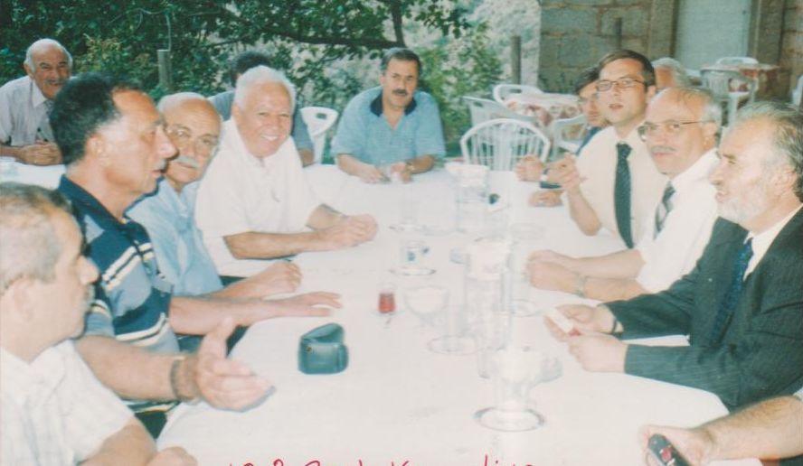 Kemaliye Eylem Planı Toplantısı (18 Ağustos 2001) (Kaymakam Ferhat KURDOĞLU Belediye Başkanı Mustafa