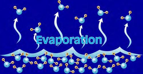 Su soğutulduğunda ise tam tersi su moleküllerinin hareket kabiliyetleri azalır ve sıvı halden katı hale dönüşür. Su moleküllerinin hareket kabiliyetini etkileyen en önemli faktör ISI dır.