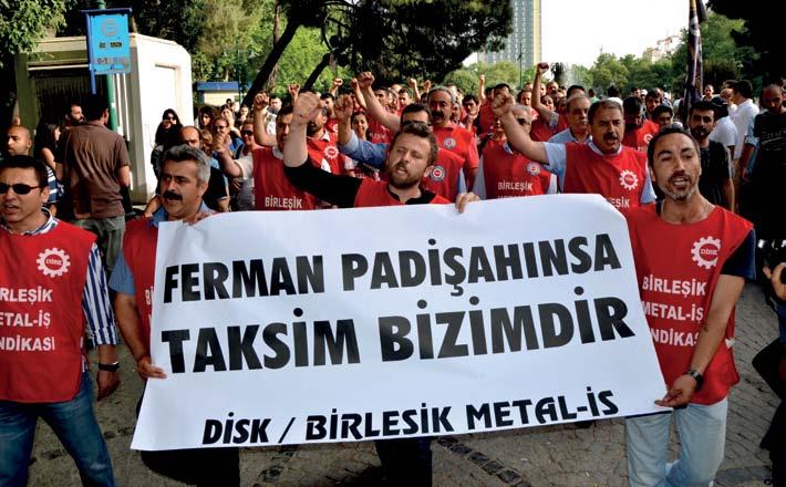 Taksim yasağının dayanağı kalmadı AYM, 1 Mayıs yasağının yasal dayanağı olan Toplantı ve Gösteri Yürüyüşleri kanununun Genel Yollar maddesini iptal etti.