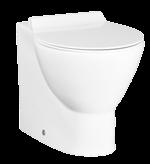 VOLCANO %95 DAHA HİJYENİK %95 MORE HYGIENIC YAVAŞ KAPANIR KAPAK SLOW CLOSE COVER VOLCANO RIM-OUT ASMA KLOZET /VOLCANO RIM-OUT WALL-HUNG WC PAN A021111