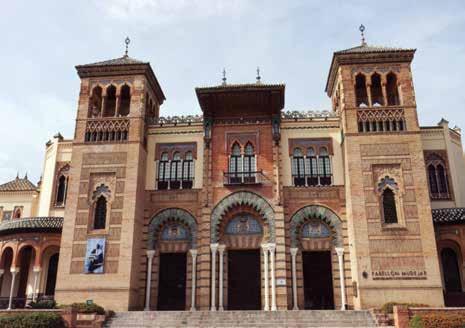 Müdeccen sanatın merkezi Sevilla da (İşbiliye) bu üslubun şaheserlerinden biri sayılacak yapı.