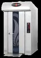 Pişirme Grubu / Baking Group Gold Serisi Döner Arabalı Fırınlar Gold Series Rotary Ovens Teknik Detaylar /Technical Details Pişirme Grubu / Baking Group RT-125 Arkadan Yanma Hücreli RT-135 Yandan