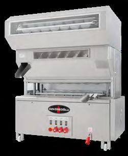 Hamur Hazırlık Grubu ve Yardımcı Ekipanlar / Dough Processing Equipment And Auxilary Equipments Ara Dinlendirme Makinesi Intermediate Proofer Machine Ekmek hamuruna şekillendirme öncesi ideal gözenek