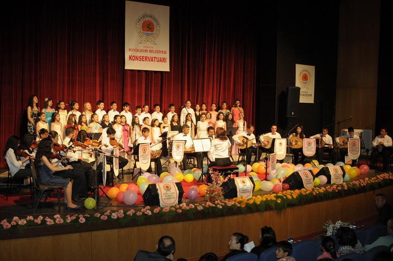Türk Sanat Müziği yetişkin ve çocuk koroları 2012 yılı içersinde AKM ve İlçelerde 8 Programı konser düzenlemiştir. Yetişkinler için hafta içi, çocuklar için hafta sonları eğitim verilmektedir. T.