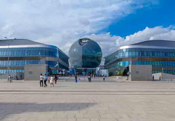 İNŞAAT & TAAHHÜT PROJELERİ Astana Expo-2017 Ulusal Ortaklığı A.Ş. (%50 YDA, %50 TURKUAZ) tarafından yapılan Astana Expo 2017 Bina İnşaatı ile