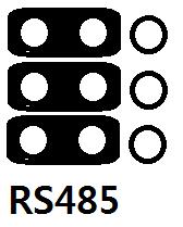 RS232 RS485 seçimi Cihaz arka kapağında yer alan 4 adet yıldız başlı vida sökülür.