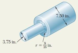 Örnek Problem 3.6 95 mm 14 mm 190 mm Kademeli şaft, bir türbinden bir jeneratöre güç iletirken 900 dev/dak ile dönmektedir. Kullanılan çeliğin emniyet kayma gerilmesi 55 MPa dır.