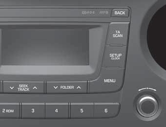 Aracınızın özellikleri (7) SEEK/TRACK (PARÇA ARAMA) Radyo Modu: Otomatik olarak yayın frekanslarını arar. USB, ipod, My Music* modu - Kısa basma ile: Sonraki veya önceki şarkıya (dosyaya) geçer.