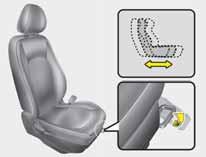 Aracınızın güvenlik özellikleri A Tipi Koltuğu hareket etmeden önce ayarlayınız ve kolu kullanmadan ileri geri hareket et-tirmeye çalışarak koltuğun emniyetli şekilde kilitlendiğinden emin olunuz.