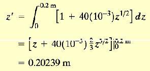 Örnek 1 (devam) (a) Çubuğun birim şekil değiştirme fonksiyonu verildiğine göre, dz uzunluğunda bir çubuğun boy uzaması aşağıdaki gibi hesaplanabilir: = Bu