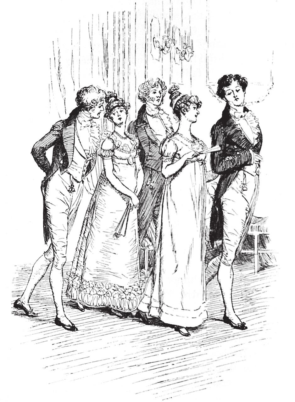 Mr. Bingley, iki kız kardeşi ve Mr.