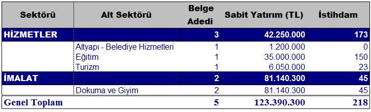 2018 yılı Nisan ayı itibariyle de sabit yatırımda iller sıralamasında Adana ili 22. sırada olup, toplam sabit yatırımda Türkiye payı ise yüzde 1,19 dur.