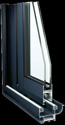 Plaisance 24 is non-insulated sliding system for windows and doors. Available as one-, two-, three- and four rail solution. Among its features, there are its appealing design handles.