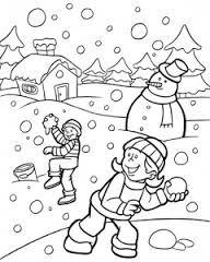 BOYAMA AKTİVİTELERİ COLOURING ACTIVITIES DOĞAMIZ-NATURE-NEÇIR KAR-SNOW-SINOV