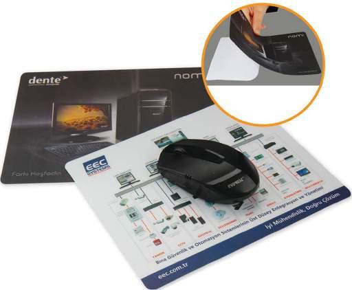 BASKI 160419 SİLİKON MOUSE PAD 18*22cm 400 MİCRON PVC 4 RENK