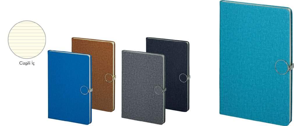 Tarihsiz Defter 9446 TARİHSİZ DEFTER 9 x 14 cm TERMO DERİ KAPAK 80gr.