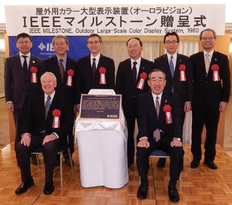 HABERLER Mitsubishi Electric, Büyük Ölçekli Dış Mekan Renkli Ekran Sistemi ile IEEE Milestone Ödülü ne Layık Görüldü ENDÜSTRİ OTOMASYON 38 yılda dünya genelinde 2 binden fazla Diamond Vision ekran