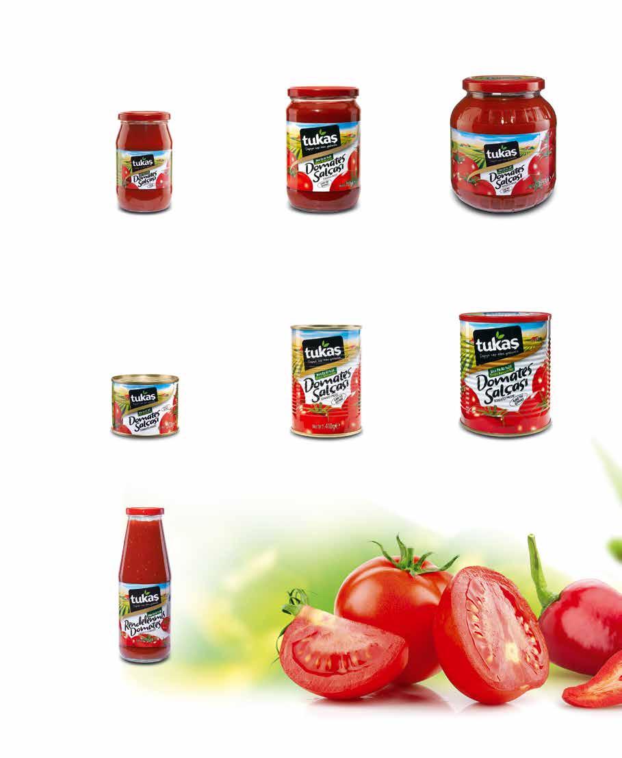 Tomato Paste - Domates Salçaları Domates Salçası - Tomato Paste Net Ağırlık/Net Weight: 350 g (370 cc) Ürün Barkod/Product Barcode: 8690508101310 Koli Barkod/Carton Barcode: 08690508101228 Domates