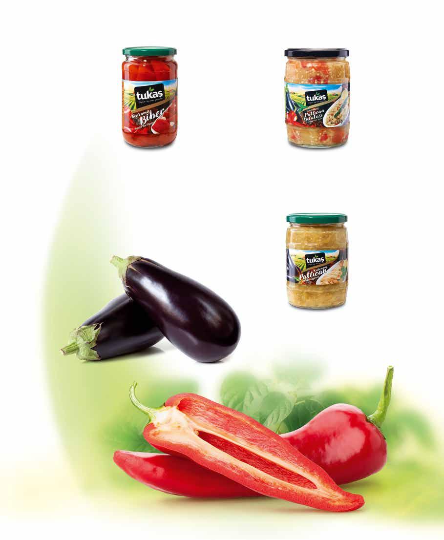 Roasted Products - Közlenmiş Ürünler Közlenmiş Biber - Roasted Red Pepper Net Ağırlık/Net Weight: 650 g (720cc) Ürün Barkod/Product Barcode: 8690508654212 Koli Barkod/Carton Barcode: 08690508654151