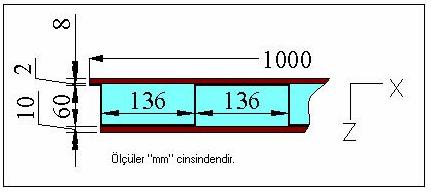 2.3 ANALİZİ YAPILACAK MODEL TİPLERİ 2.3.1 A TİPİ A tipi modelimizin özelliği sadece çelikten imal edilmiş olmasıdır. 2.3.2 B TİPİ B tipi modelimizin özelliği Resim 2.