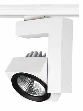 Led - 10W-50W arası Aluminyum profil gövde ve enjeksiyon kafa Yüksek saflıkta aluminyum reflektör; dar, orta ve  Led -