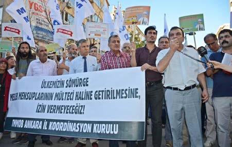 10 Haziran 2016 Ankara da 10 Ekim de yaşanan katliamda hayatını kaybedenler için KESK, DİSK, TMMOB ve TTB nin de aralarında bulunduğu demokratik kitle örgütü ve siyasi partilerden oluşan 10 Ekim