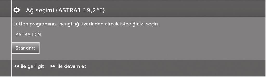 Şifreli istasyonlar Tüm şifreli istasyonları kaydetmek için Evet'i seçin. Bu istasyonlar yalnızca bir CI modülü ve uygun CA Kartı ile bağlantıda alabilir.