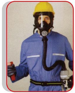 IV.2. Hava Beslemeli Maskeler İşyeri havasında bulunan zararlı etkilerden korunmak üzere, hortum vasıtasıyla dışarıdan hava
