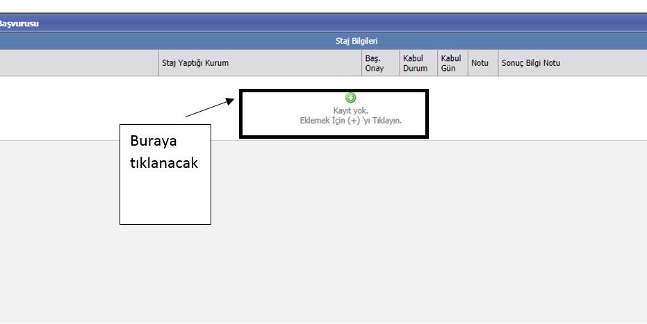 OBS üzerinden staj başvuru işlemi Click 4 to edit Master text styles 1- Ders ve Dönem İşlemleri 2- Staj Başvurusu Her bir staj