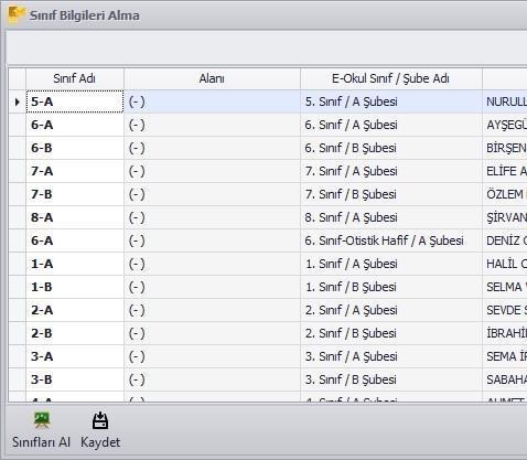 Created with the Personal Edition of HelpNDoc: iphone web sites made easy E-Okuldan öğrenci kaydı oluşturma Bu bölümde İlk kurulumda sınıfların içerisine öğrencileri oluşturmayı öğreneceğiz.