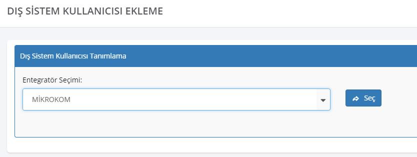 Seç butonuna basmanızdan sonra ekrana aşağıdaki iki bilgi gelecektir.