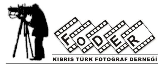 KIBRIS TÜRK FOTOĞRAF DERNEĞİ TÜZÜĞÜ Madde 1- Derneğin Adı ve Merkezi Derneğin Adı: Kıbrıs Türk Fotoğraf Derneği dir. Kısa adı FODER dir. Logosu Şekil-1 deki gibidir.