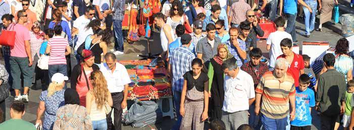 TÜRKİYE TEMEL VERİLERİ TÜRKİYE TEMEL VERİLERİ 1. Nüfus 1.1 İl Nüfusları 2015 1.