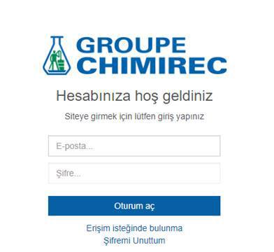 TRAINING - EĞİTİM Web Site Training: We Sitesi Eğiti https://inventory.chimirec.com/login Login : unido.turkey@chimirec.